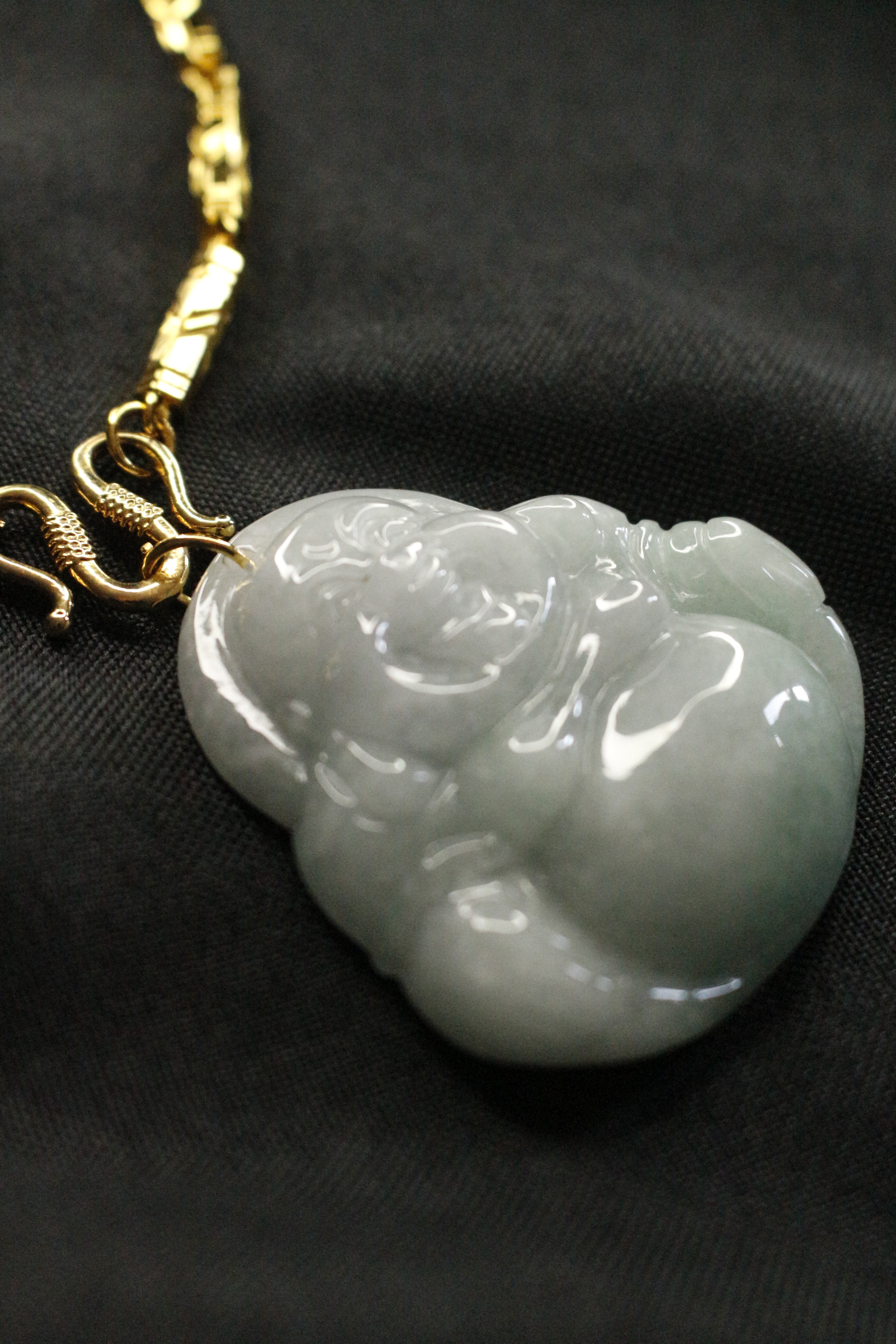 ORIGINAL JADE JUMBO BUDDHA