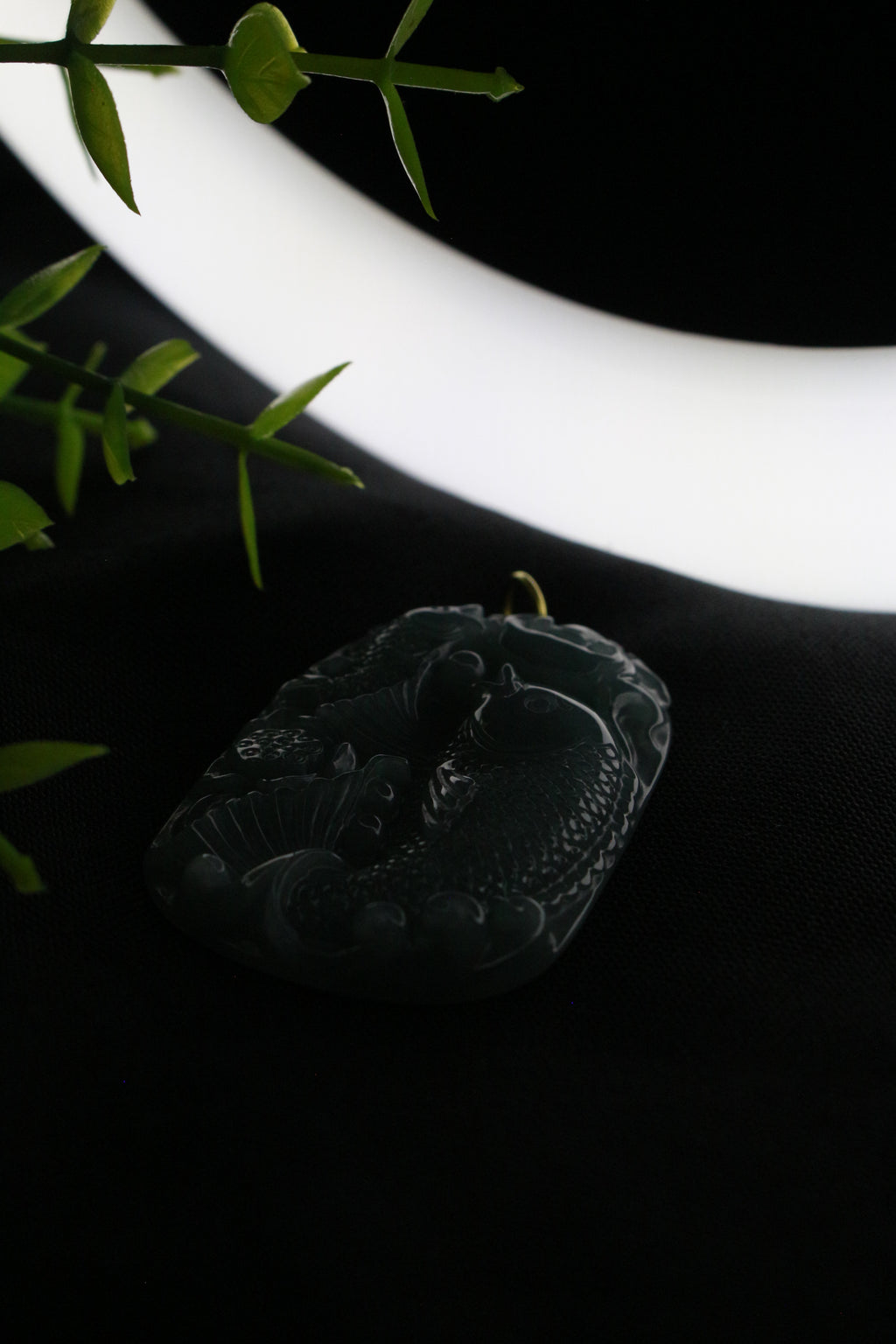 JADE KOI FISH (PENDANT ONLY)