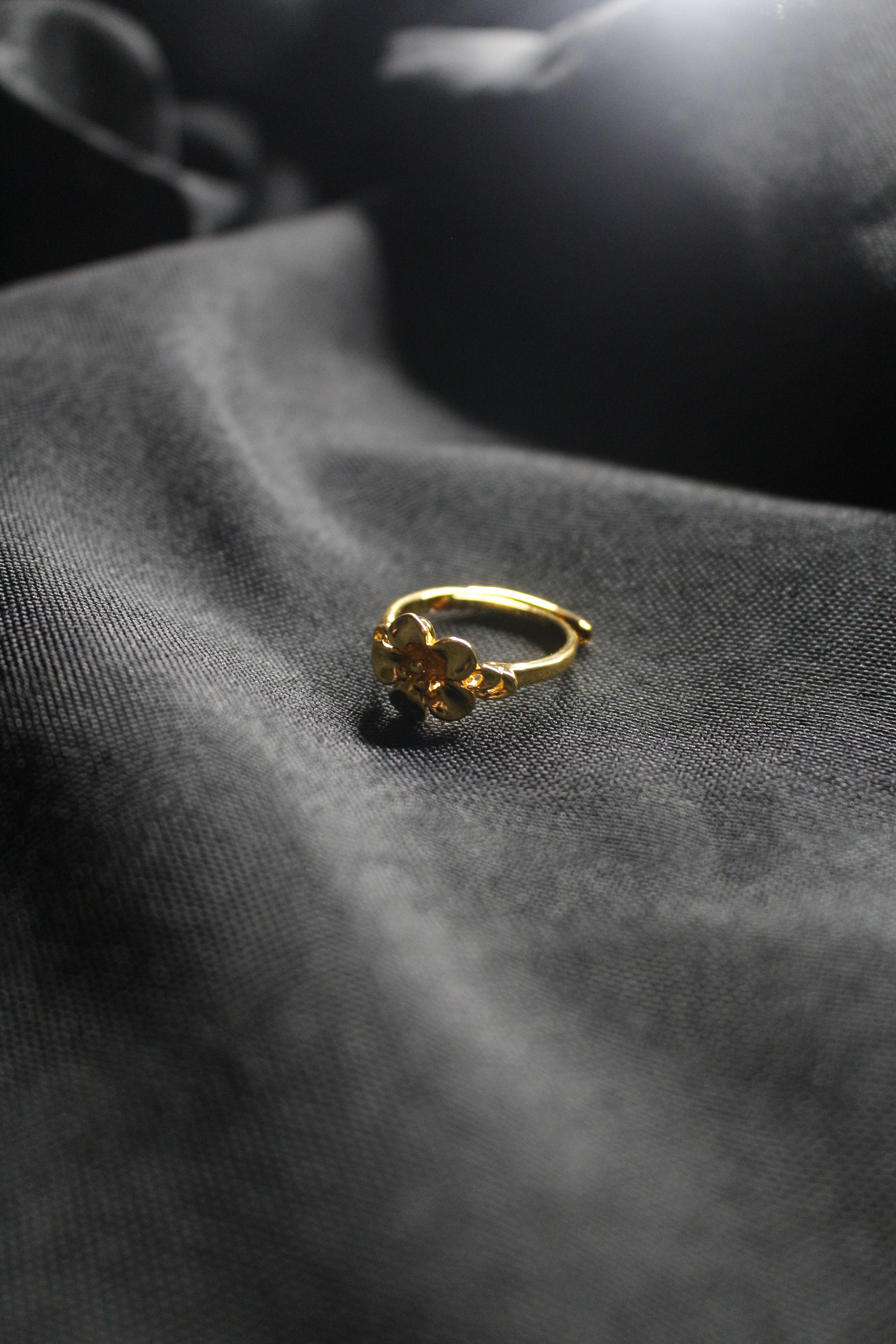 FLOWER RING ADJUSTABLE