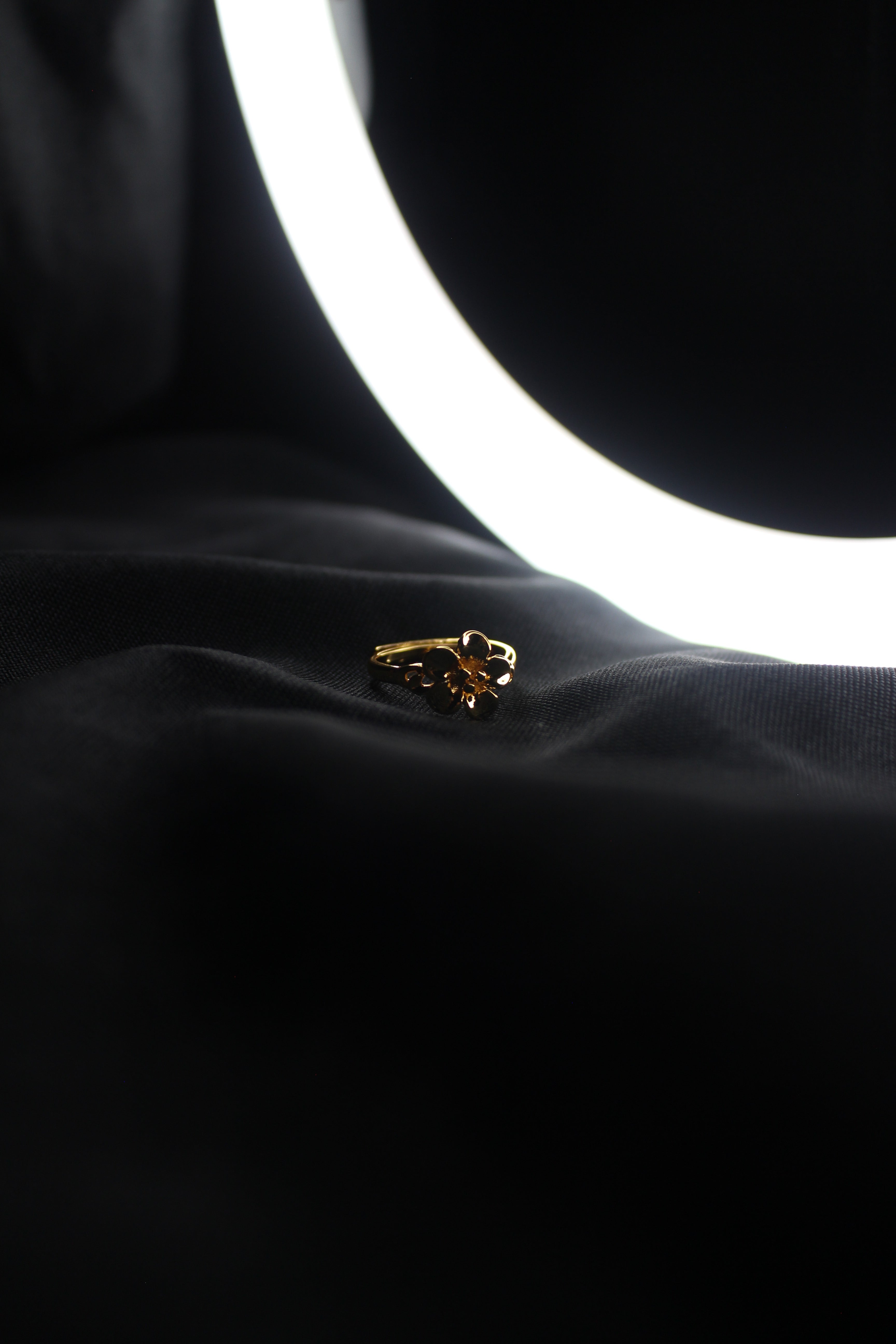 FLOWER RING ADJUSTABLE