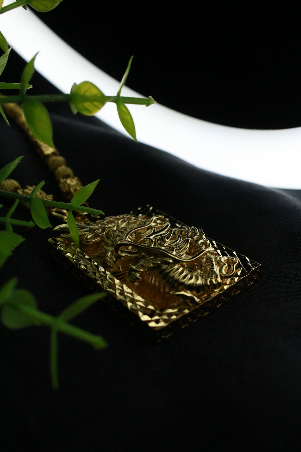 HEAVY BOX DRAGON 24K GOLD CHAIN