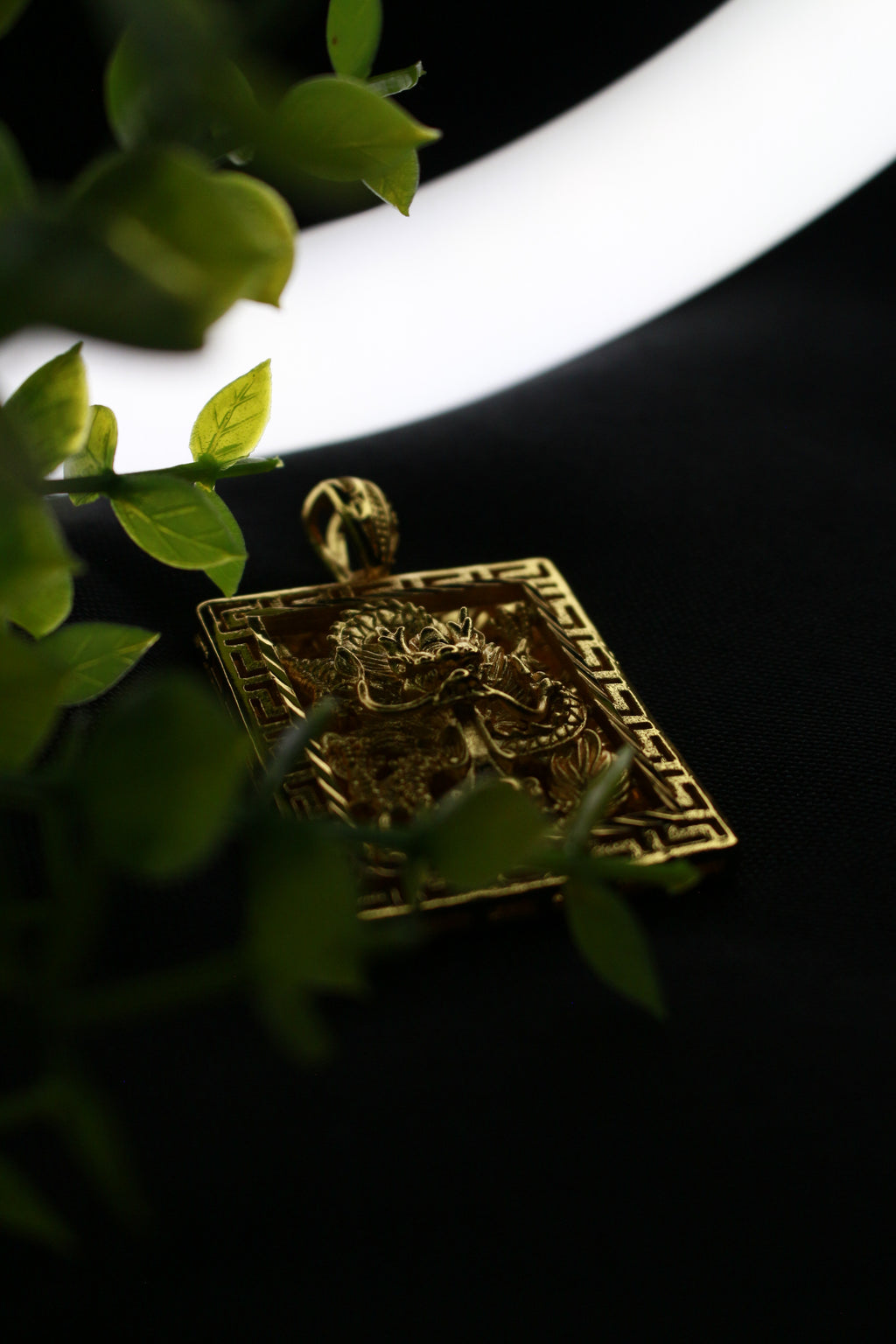 TOTEM DRAGON 24K GOLD (PENDANT ONLY)