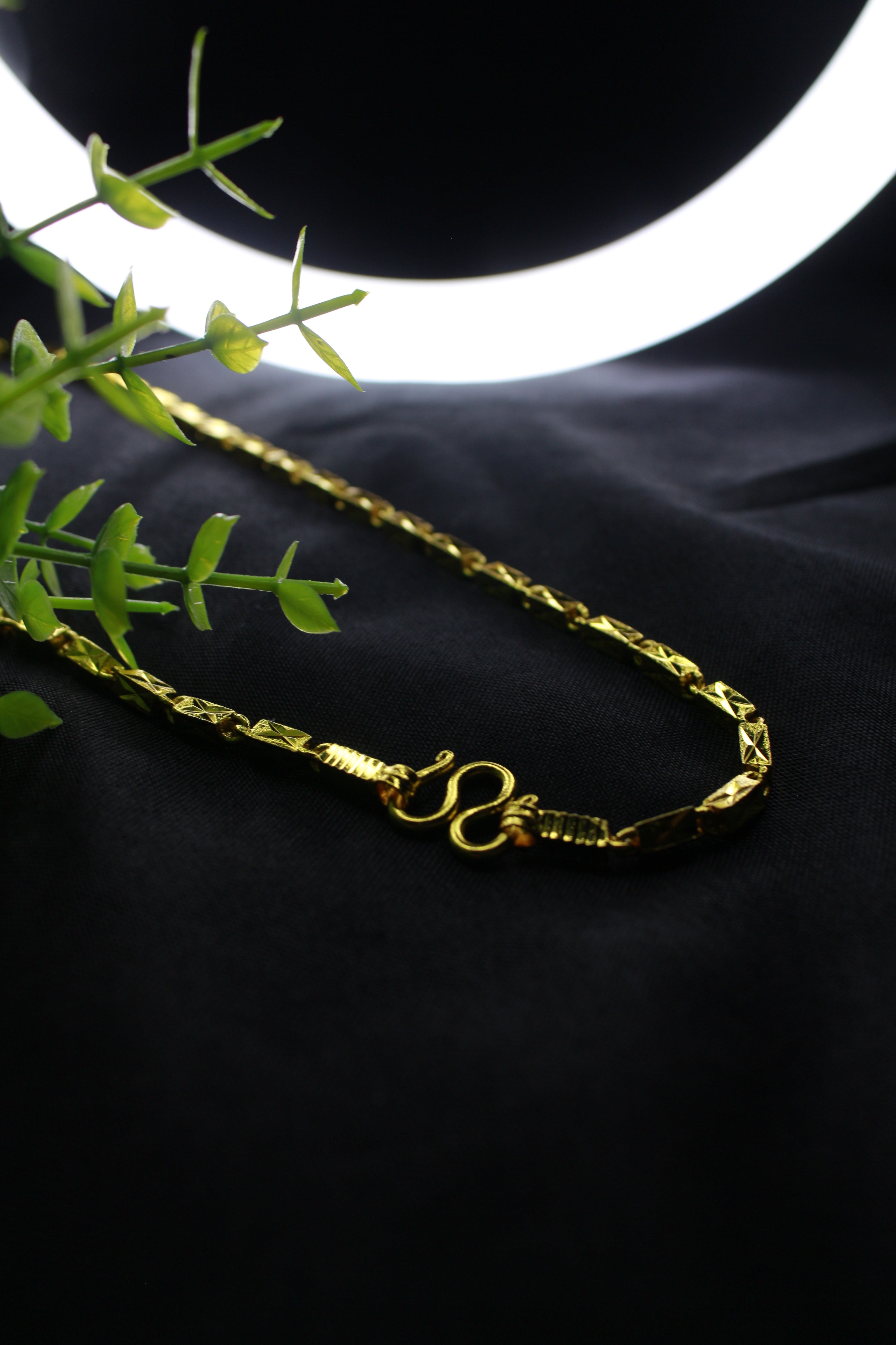 DIAMOND CUT 24K GOLD CHAIN