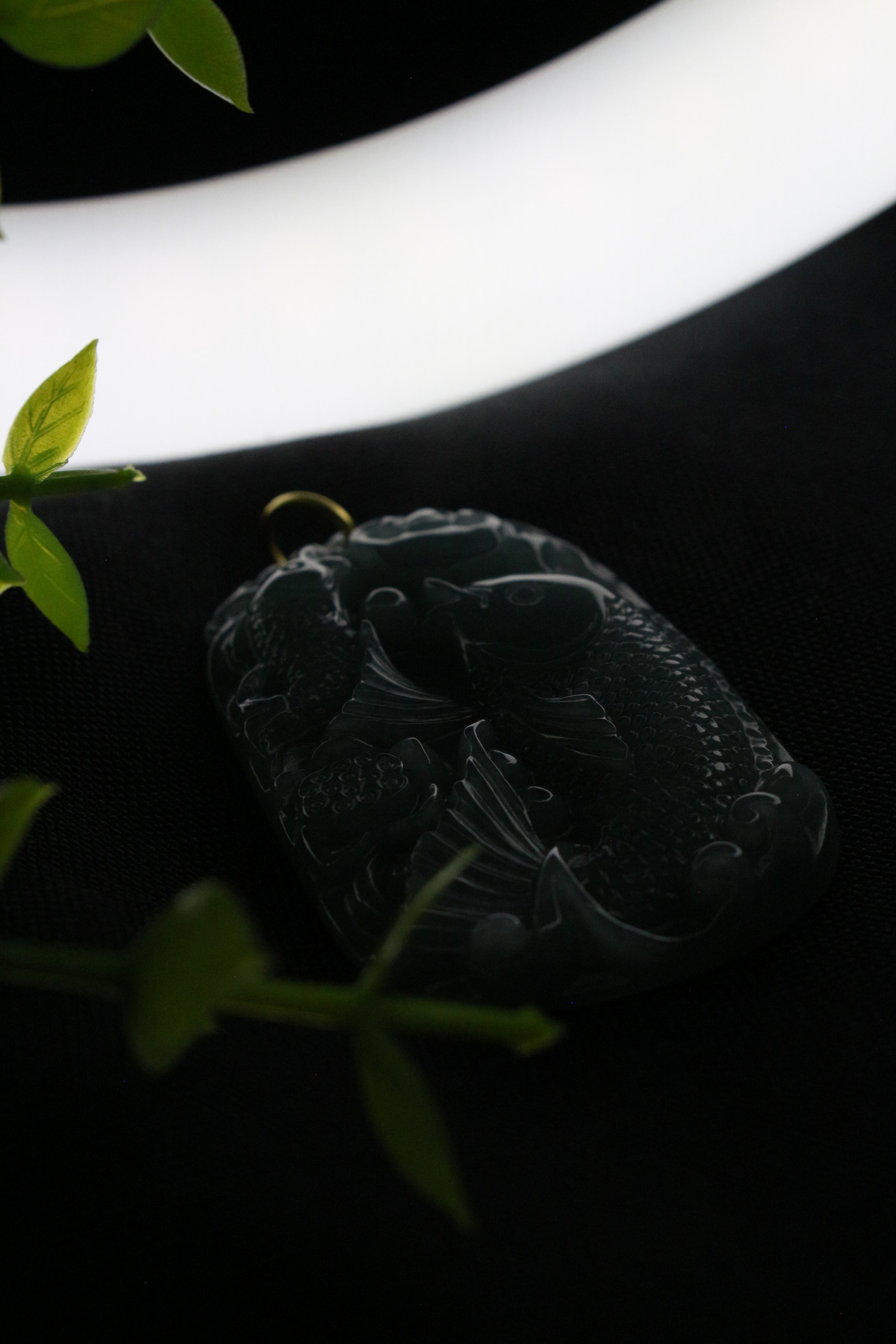 JADE KOI FISH (PENDANT ONLY)