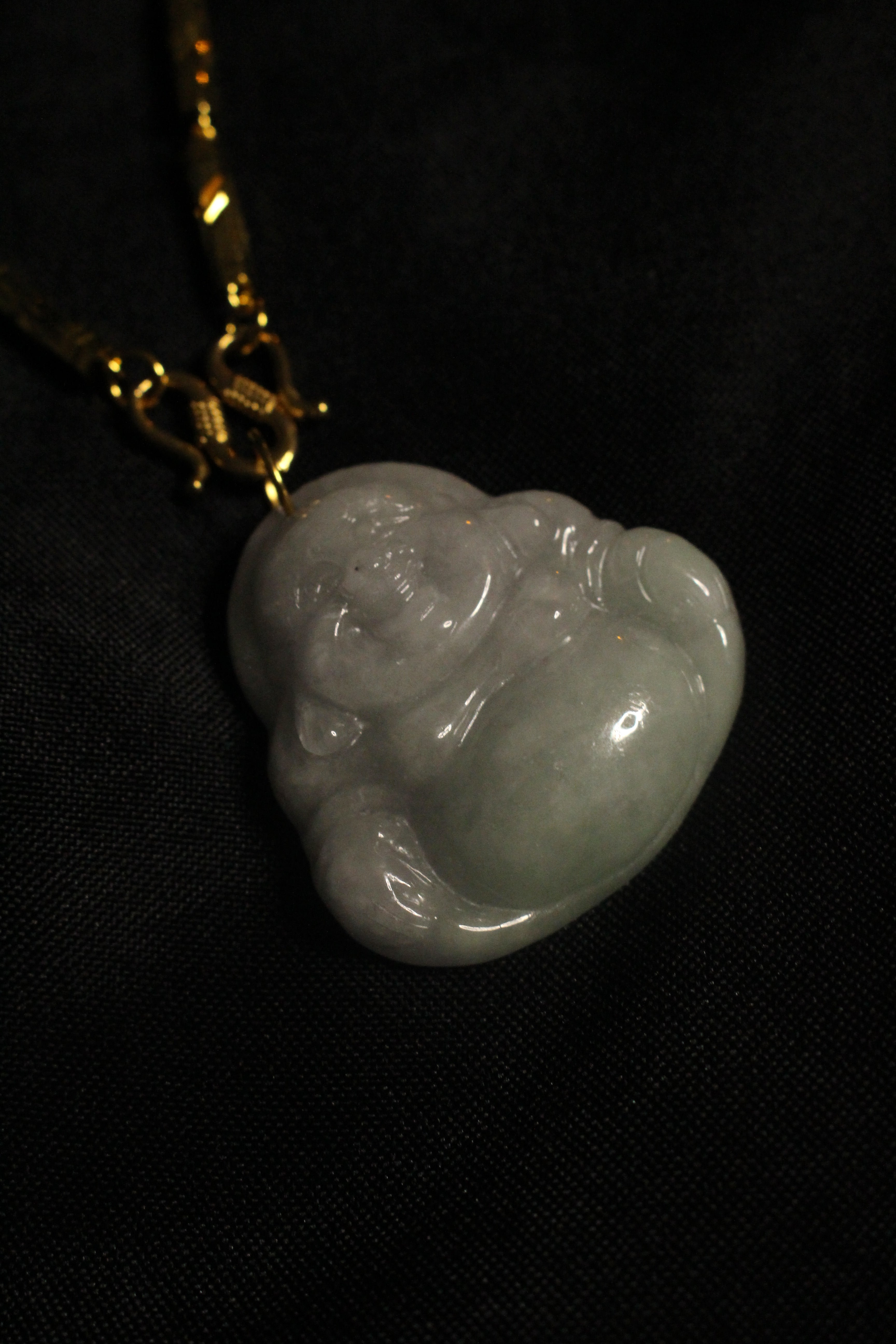 ORIGINAL JADE JUMBO BUDDHA